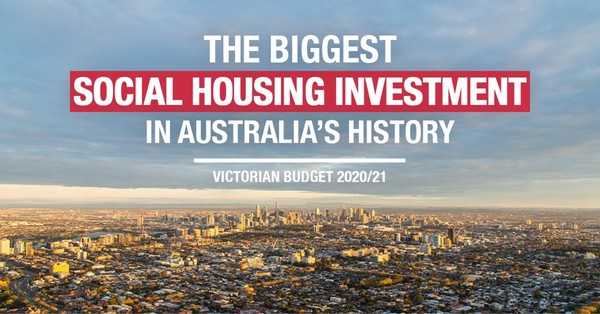 호주 빅토리아 주 총리는 15일 주택 1만2000가구 건설 계획을 발표했다.  출처=다이넬 앤드류스 빅토리아 주 총리 트위터.