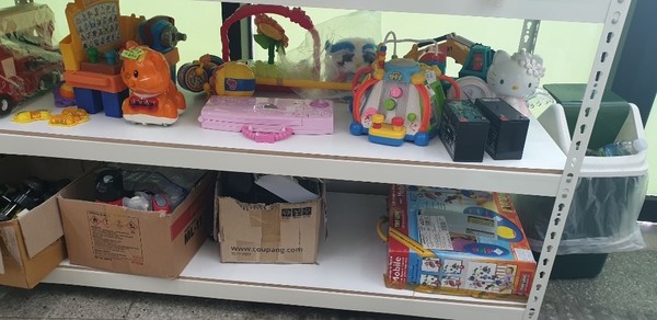 수리를 기다리는 장난감 모습 / 사진제공: 사회적경제청년공감기획단