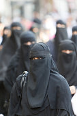 부르카를 입은 이슬람 여인들/사진=Getty Image