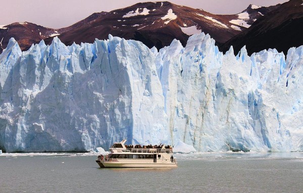 아르헨티나 파타고니아 지역의 모레노 빙하 (사진/신화통신)