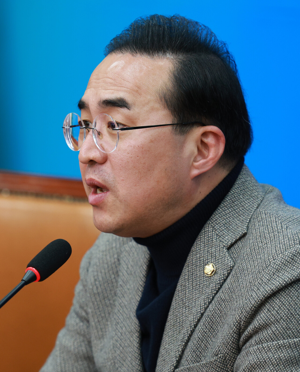 더불어민주당 민주개혁진보 선거연합 추진단장인 박홍근 전 원내대표