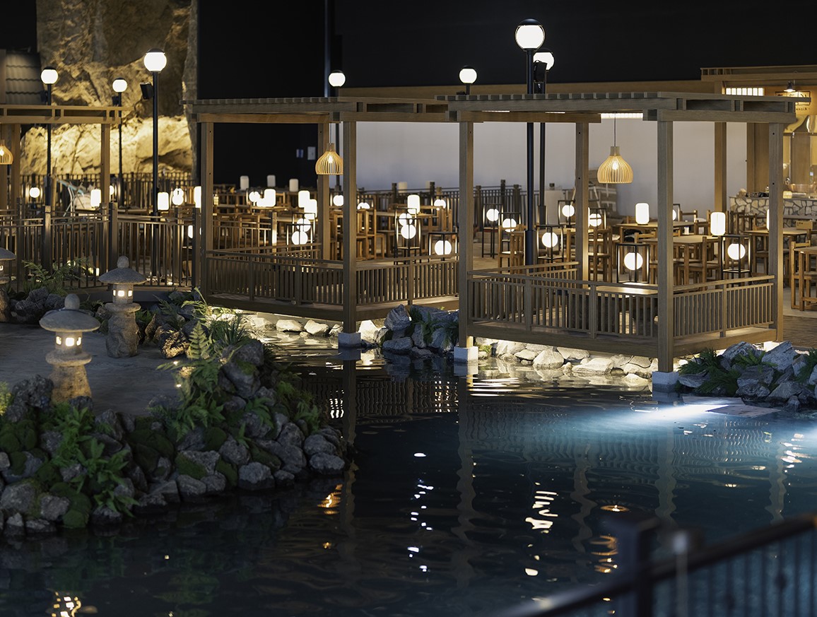 오아시스 고메 빌리지 동쪽의 '우물집' / 사진 = 모히건 익스파이어 제공