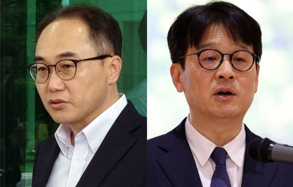 이원석 검찰총장(왼쪽), 이창수 서울중앙지검장./사진=뉴시스
