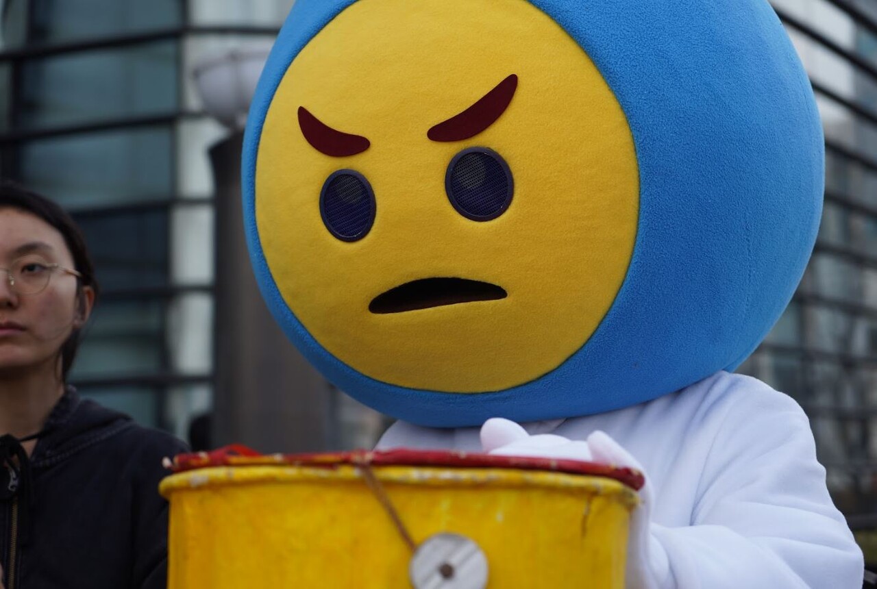 환경운동연합과 서울환경연합은 후쿠시마 오염수 11차 해양 투기를 규탄하는 기자회견을 개최했다. /사진제공=환경운동연합