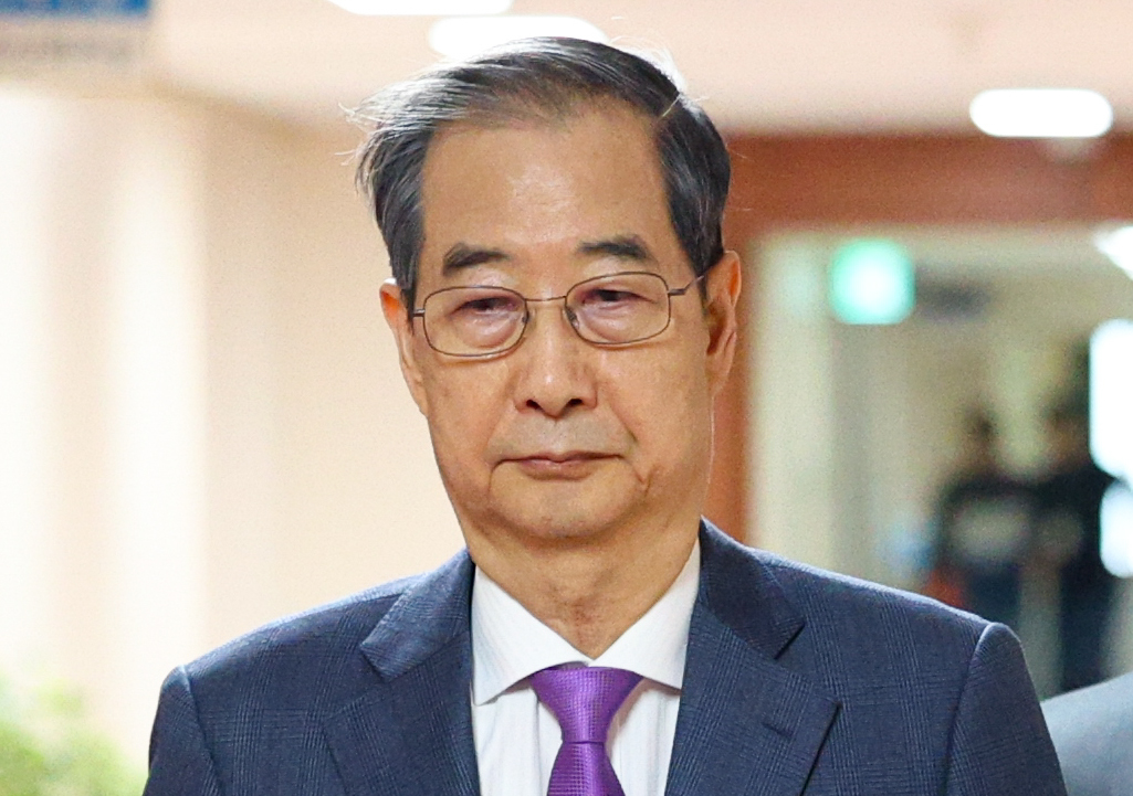 한덕수 대통령 권한대행 국무총리가 22일 서울 종로구 정부서울청사에서 열린 국무회의에 입장하고 있다. /사진=뉴시스