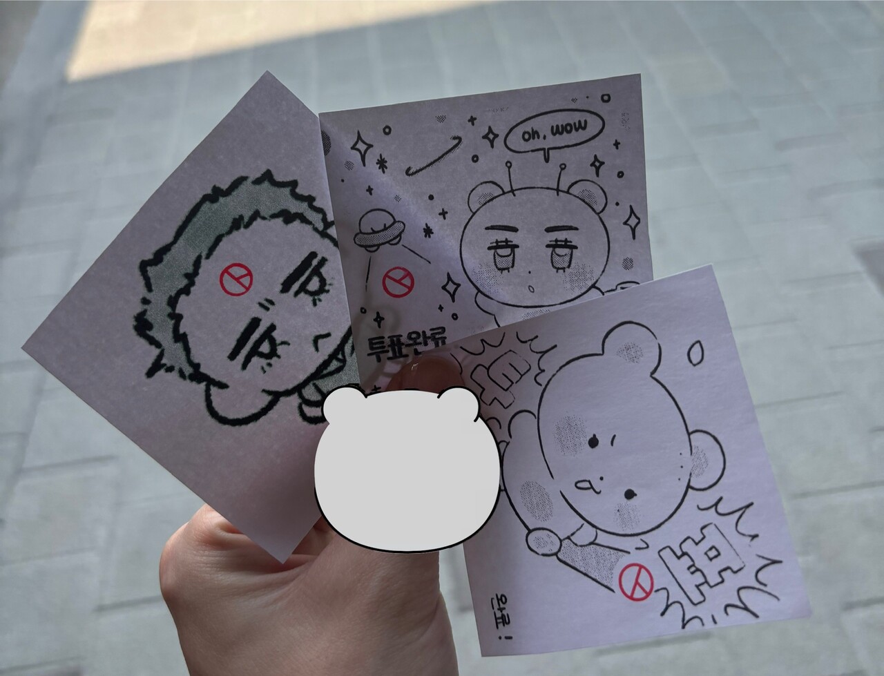 6·3 대선을 앞두고 시작된 사전투표 첫날인 29일 E씨의 투표 인증 사진 2025.05.29/사진=E씨 제공