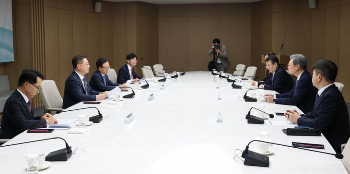 일준 대한상공회의소 상근부회장이 24일 오전 서울 중구 세종대로 대한상의회관에서 열린 '상법개정 관련 경제8단체 간담회'에서 발언하고 있다. (사진=대한상공회의소 제공) 2025.07.24.